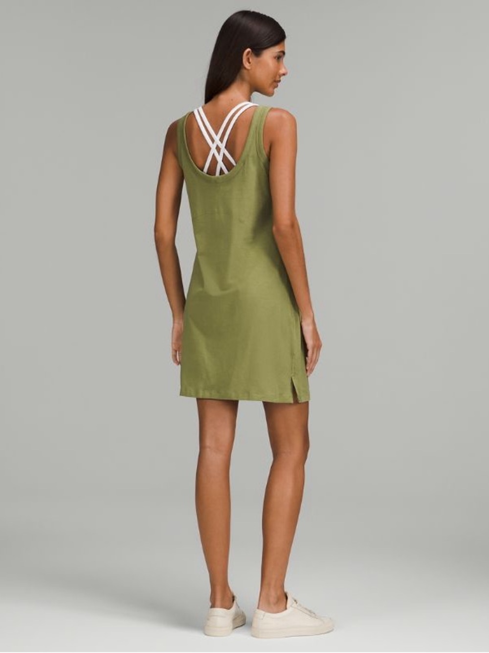 Lululemon | Olive Green Tank Dress | L